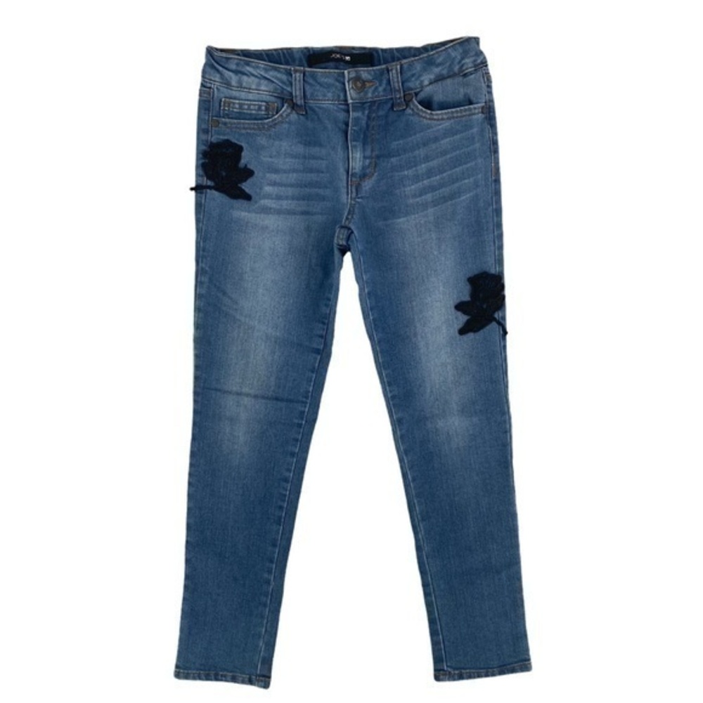 Joe’s Jeans Girls Floral Patch Skinny Leg